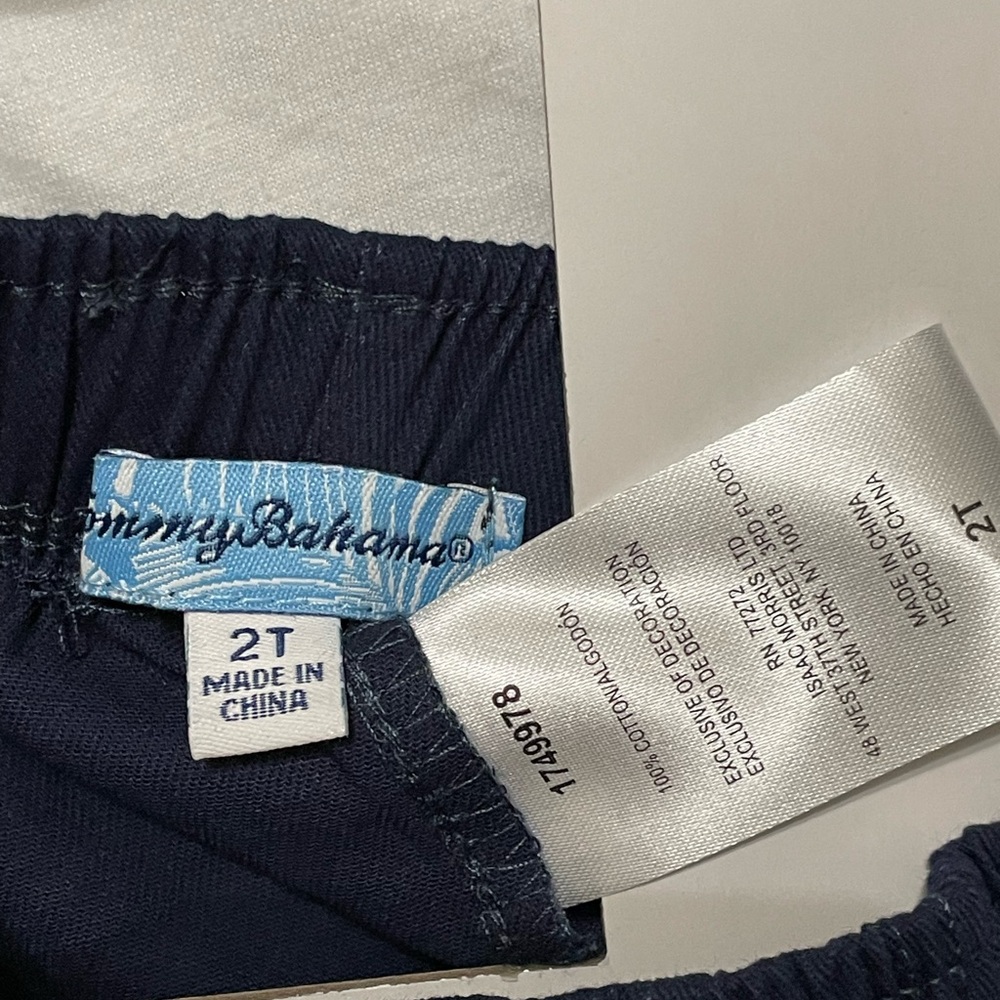 Tommy Bahama Toddler Boys Tropical 3-Piece Outfit Set Size 2T NWT - Picture 5 of 11
